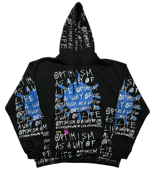Optimism As A Way Of Life Hoodie (Size 2XL)