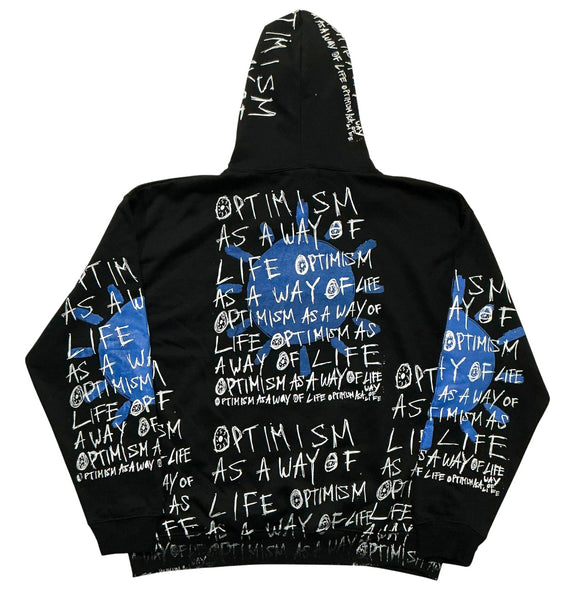 Optimism As A Way Of Life Hoodie (Size 2XL)