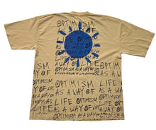 Load image into Gallery viewer, Optimism As A Way of Life 6.5oz Tee (Size XL)

