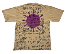 Load image into Gallery viewer, Optimism As A Way of Life 6.5oz Tee (Size Medium)
