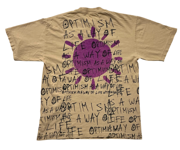 Optimism As A Way of Life 6.5oz Tee (Size Medium)