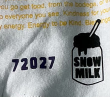 Load image into Gallery viewer, Snow Milk Kindness Hoodie (Size Small)

