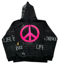 Load image into Gallery viewer, Life is Service Hoodie (Size Large)

