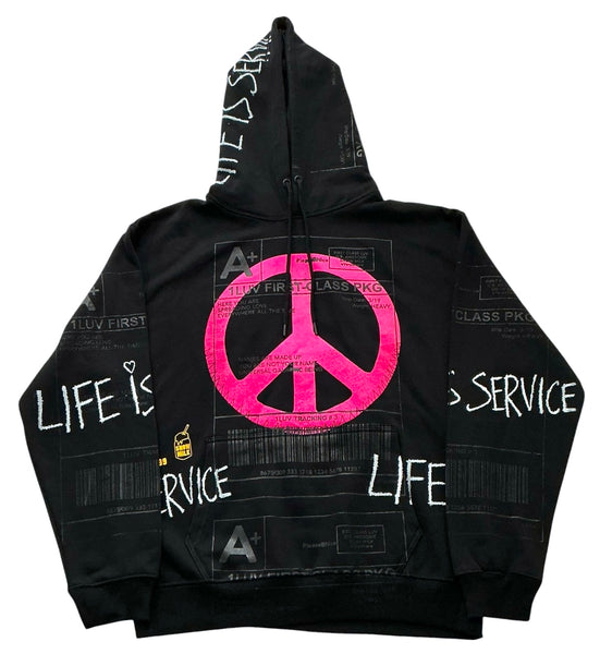 Life is Service Hoodie (Size Large)