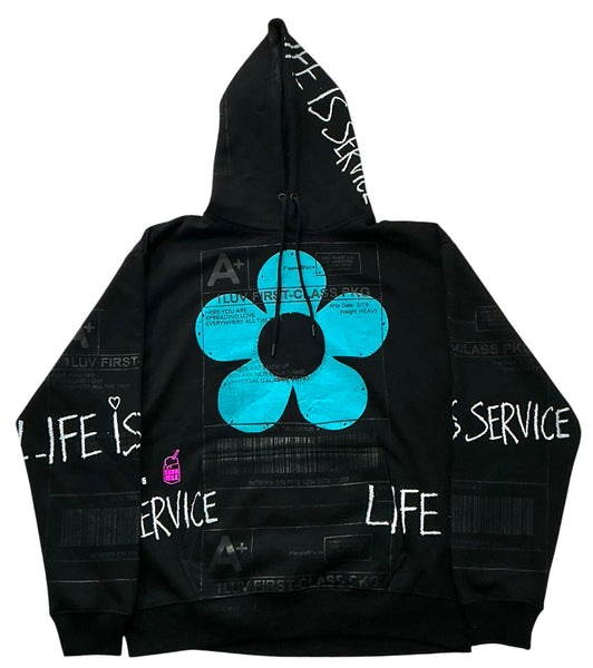 Life is Service Hoodie (Size Large)