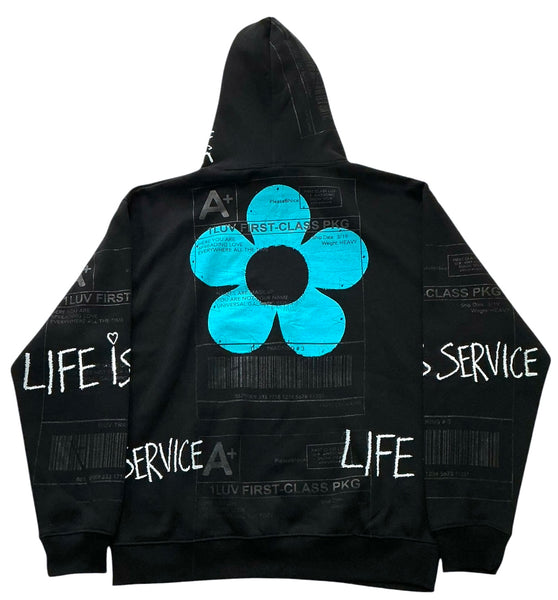 Life is Service Hoodie (Size Large)