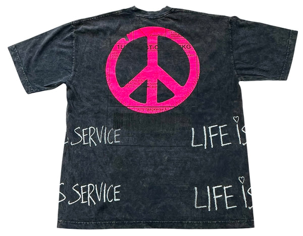 Life is Service 6.5oz Tee (Size Large)