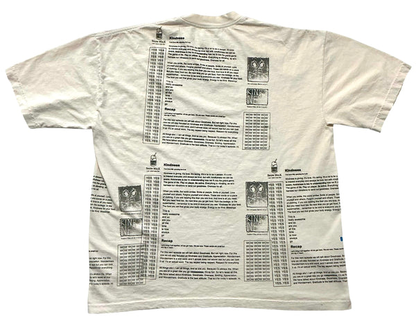 Snow Milk Kindness 6.5oz Tee (Size XL)