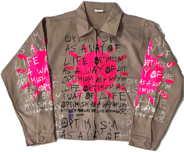 Optimism as a Way of Life Workwear Jacket (Size Large)