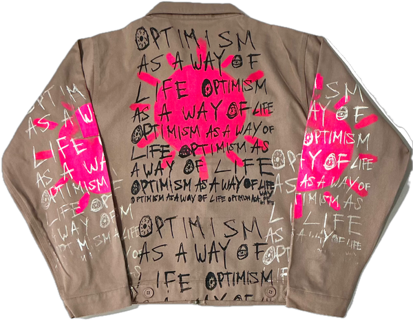 Optimism as a Way of Life Workwear Jacket (Size Large)