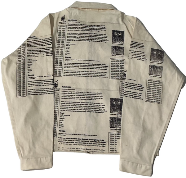 Snow Milk Kindness Workwear Jacket (Size Medium)