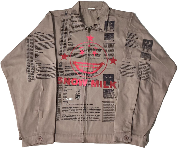 Snow Milk Kindness Workwear Jacket (Size 3XL)