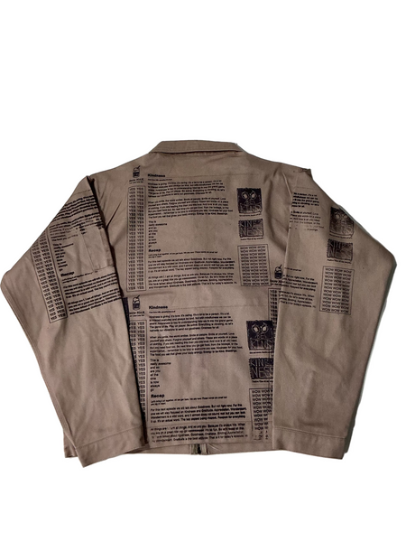 Snow Milk Kindness Workwear Jacket (Size Large)