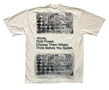 Load image into Gallery viewer, Words Hold Power 6.5oz Tee (Size Large)
