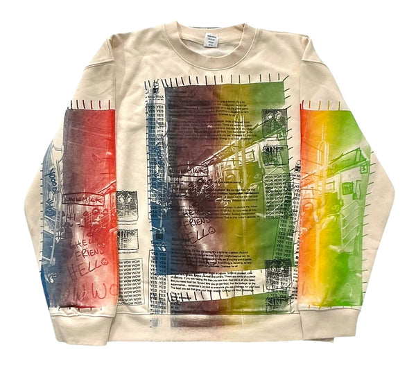 Snow Milk Kindness Crewneck (Size XL)