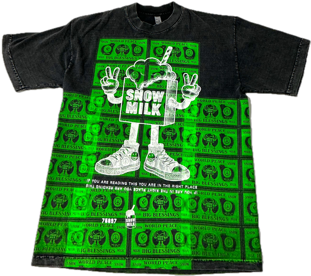 Big Blessings Bucks 6.5oz.Tee (Size Medium)