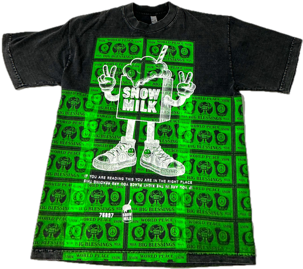 Big Blessings Bucks 6.5oz.Tee (Size Medium)