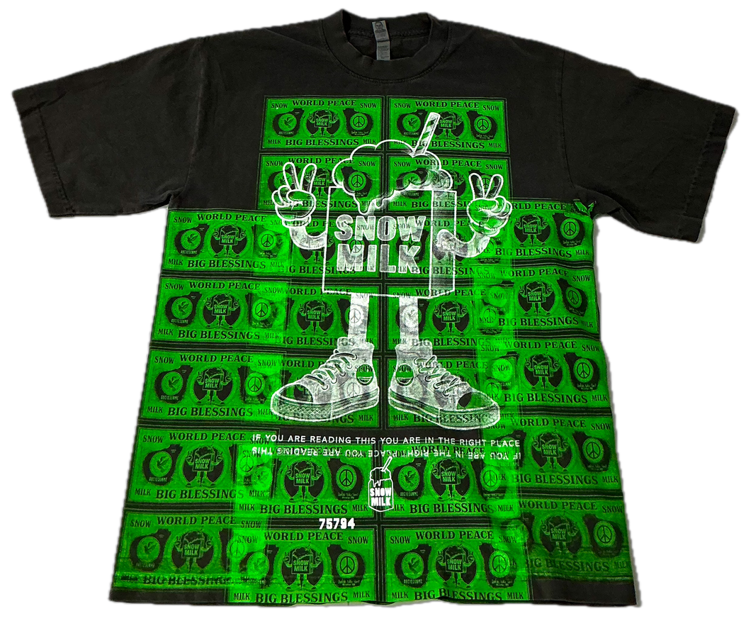 Big Blessings Bucks 6.5oz.Tee (Size Small)