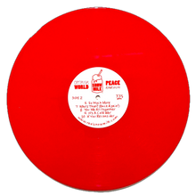 Load image into Gallery viewer, Optimism — World Peace as a Way of Life (The Wearable Album) on Red Vinyl
