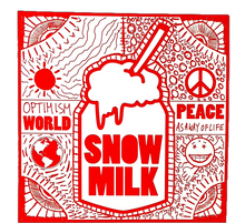 Load image into Gallery viewer, Optimism — World Peace as a Way of Life (The Wearable Album) on Red Vinyl
