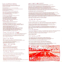 Load image into Gallery viewer, Optimism — World Peace as a Way of Life (The Wearable Album) on Red Vinyl
