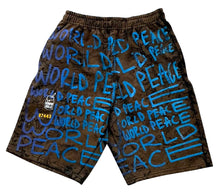 Load image into Gallery viewer, World Peace Curtains Bleached Shorts (Size Small)
