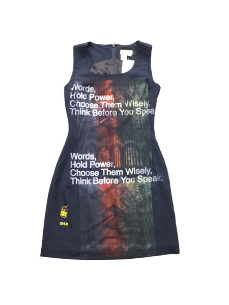 Words Hold Power Dress (Size Women's 2)