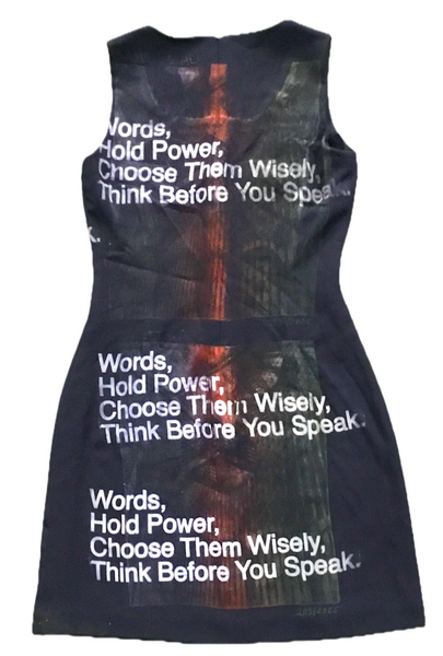 Words Hold Power Dress (Size Women's 2)