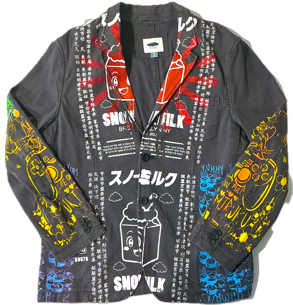 Animilk Canvas Blazer (Size Women's XL)