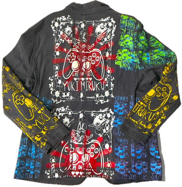 Animilk Canvas Blazer (Size Women's XL)