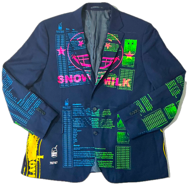 Snow Milk Kindness Blazer (Size 48R)