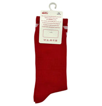 Load image into Gallery viewer, Snow Milk Socks (Red / White)

