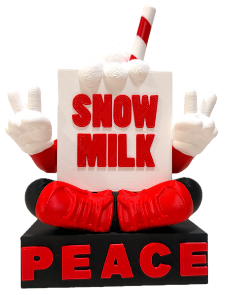 Snow Milk Peace 6 Inch Limited Edition Figure