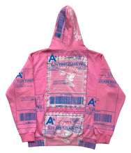 Load image into Gallery viewer, Positive Shipping Label Hoodie (Size Large)
