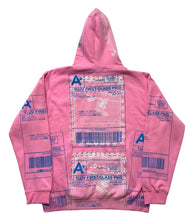 Load image into Gallery viewer, Positive Shipping Label Hoodie (Size 2XL)
