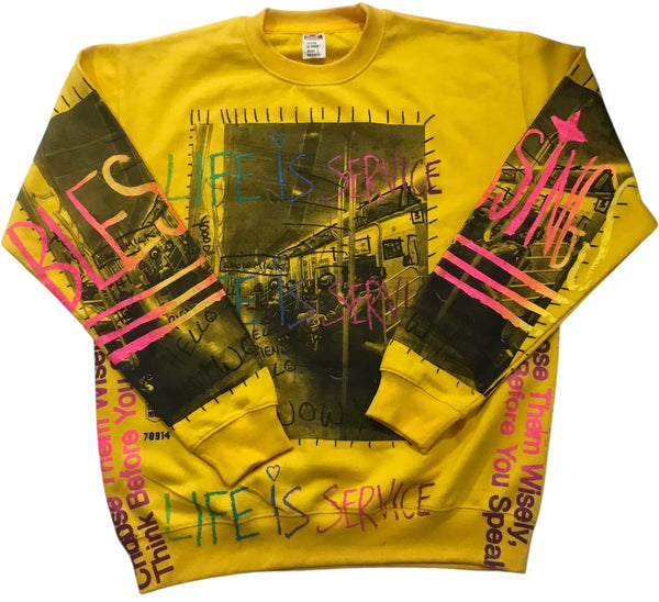 Life Is Service Crewneck (Size Large)