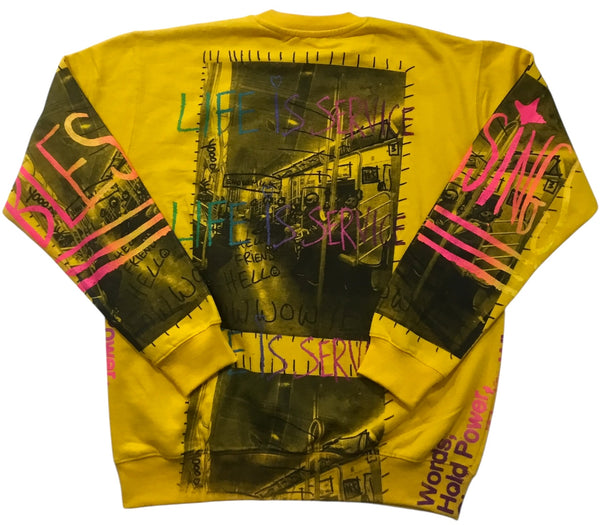 Life Is Service Crewneck (Size Large)