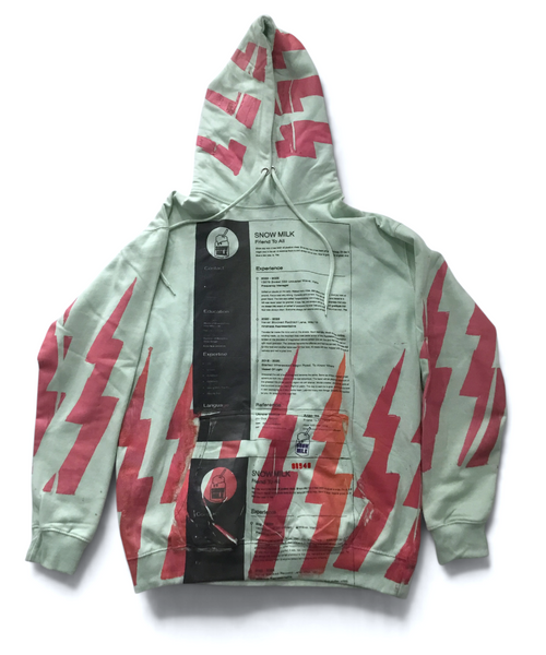 Lightning Resume Hoodie (Size Large)