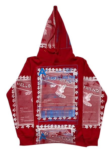 Hello Friend Hoodie (Size Small)