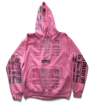 Load image into Gallery viewer, Life Strategy Tips Hoodie (Size XL)
