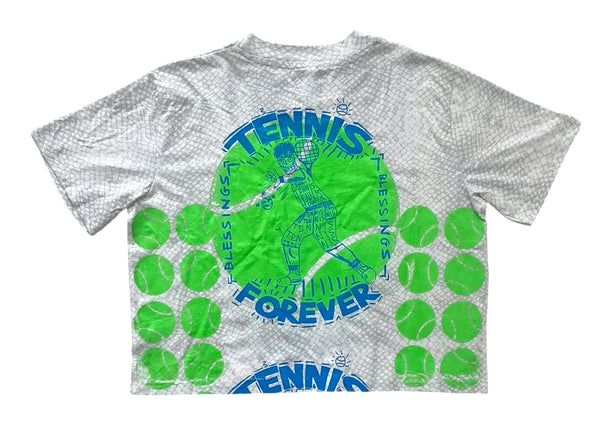 Tennis Forever Crop Top (Size Large)