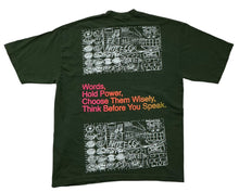 Load image into Gallery viewer, Words Hold Power 6.5oz Tee (Size Large)
