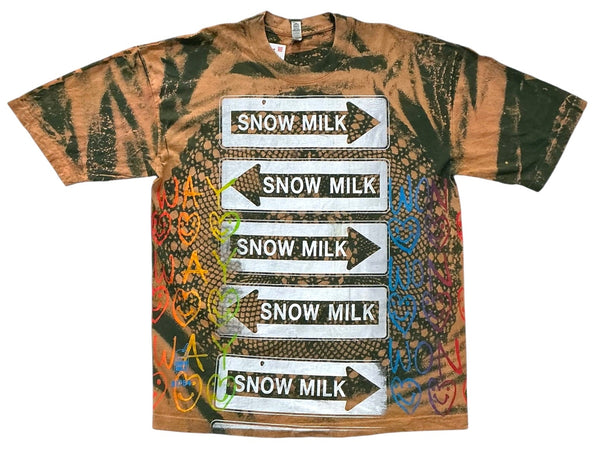 Won Way 6.5oz Doily Bleach Tee (Size Large)