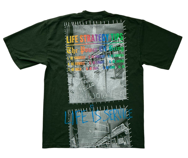 Positive Shipping Label 6.5oz Tee (Size Medium)