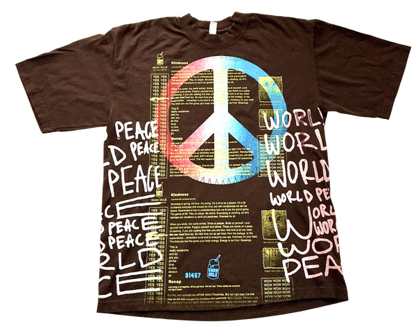 World Peace 6.5oz Tee (Size Medium)