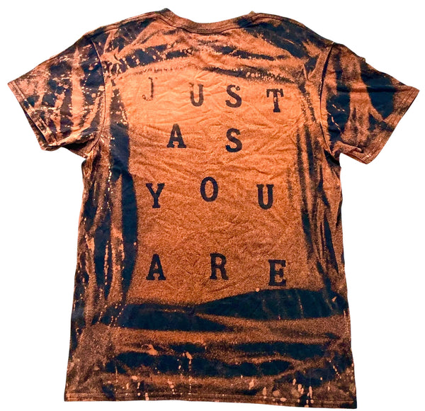 I Love You For You Bleach Shirt (Size Medium)