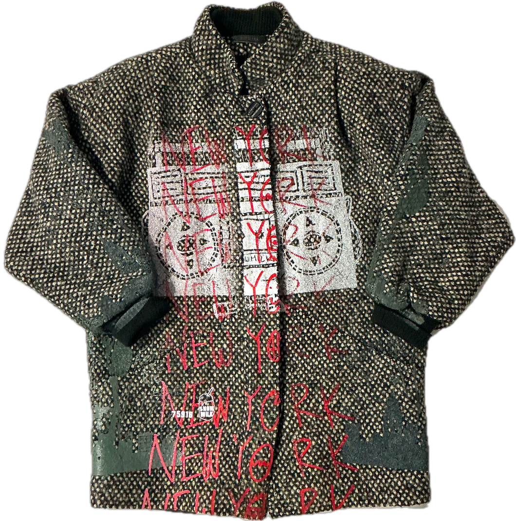 Still Listening Overcoat (Size Small)