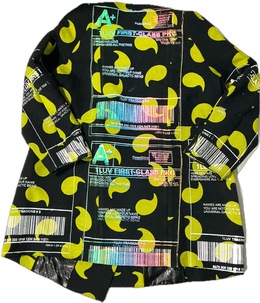 Positive Shipping Label OverCoat (Size Large)