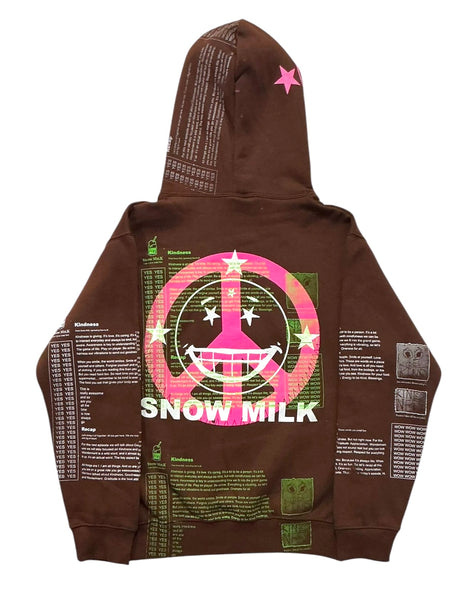 Snow Milk Kindness Hoodie (Size Small)