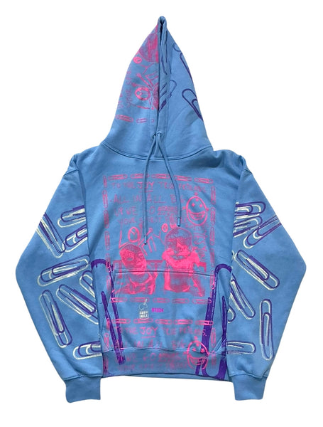 Lucha Paperclips Hoodie (Size Medium)